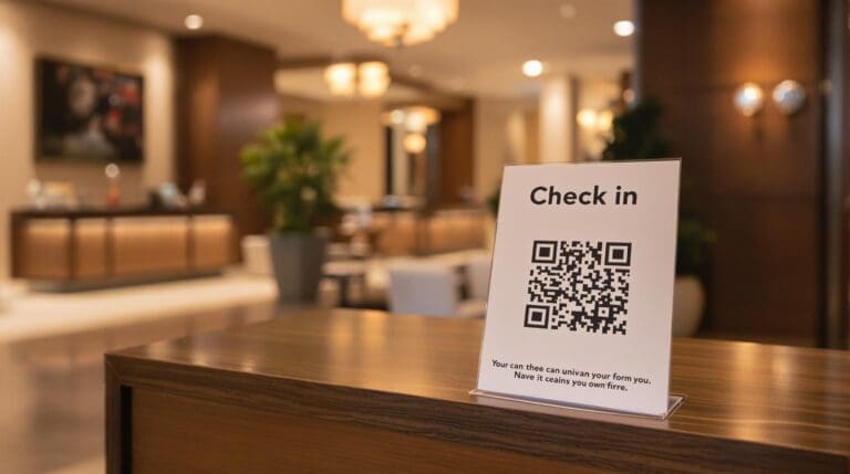 Check in qR code
