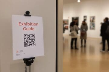 QR codes for galleries