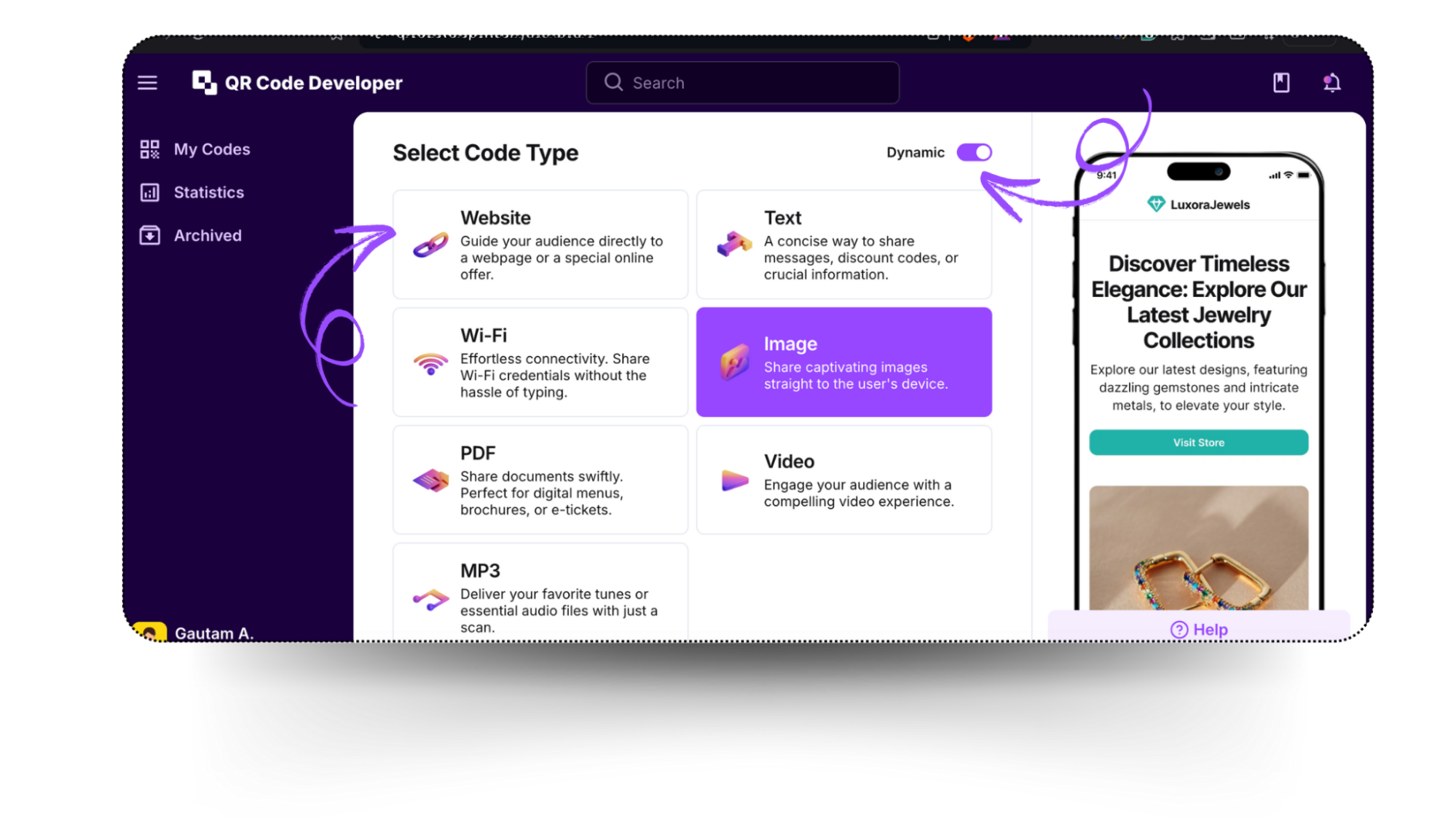qr-code-website-select