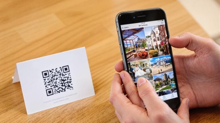 QR code for photos