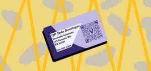 Vcard QR code generator